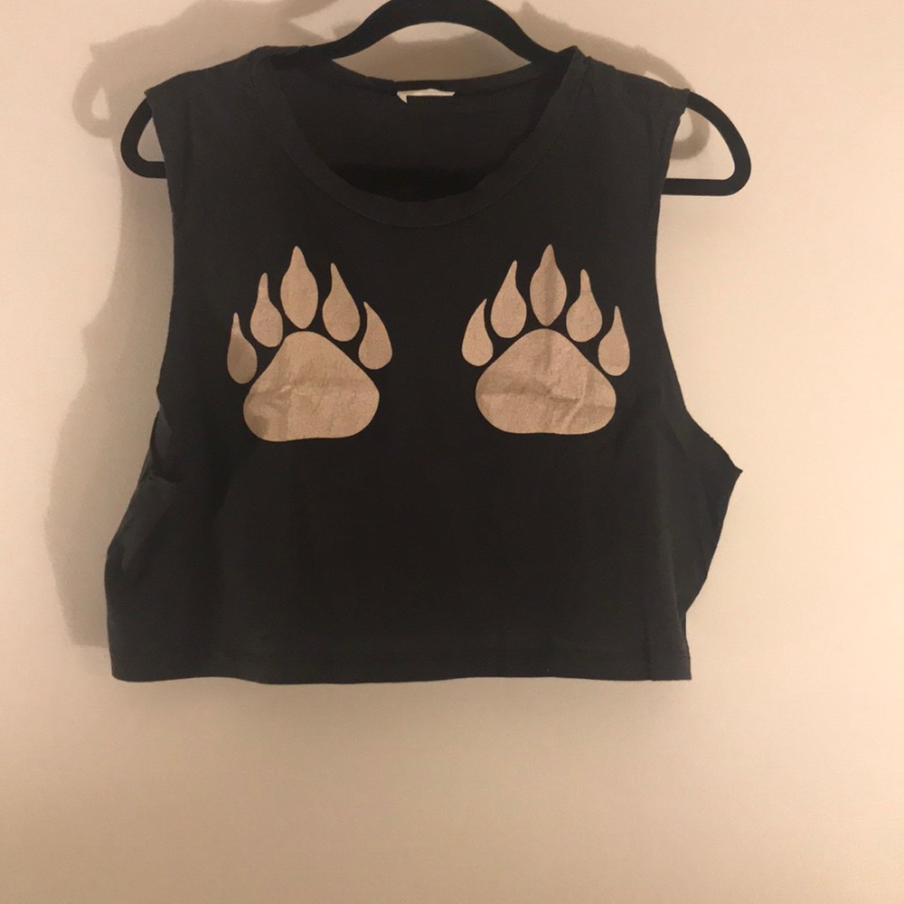 Small Bear Claw Crop Top - Wicked Cute!